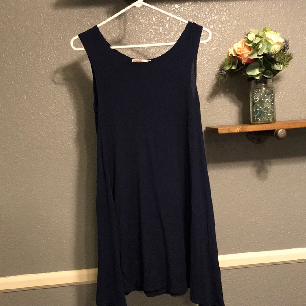 Navy Shift Dress